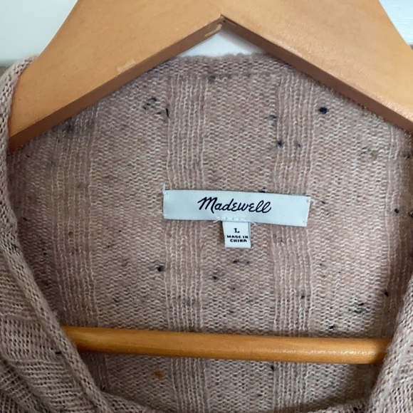 MADEWELL Donegal Evercrest Turtleneck Sweater in Coziest Yarn Size Large - Picture 7 of 11